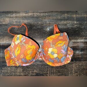 PINK Victoria's Secret Orange Bra